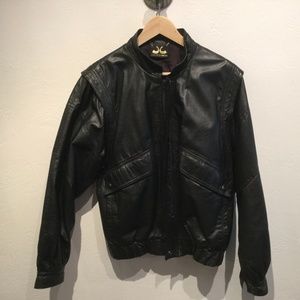 Mens leather jacket   Jota u cueros